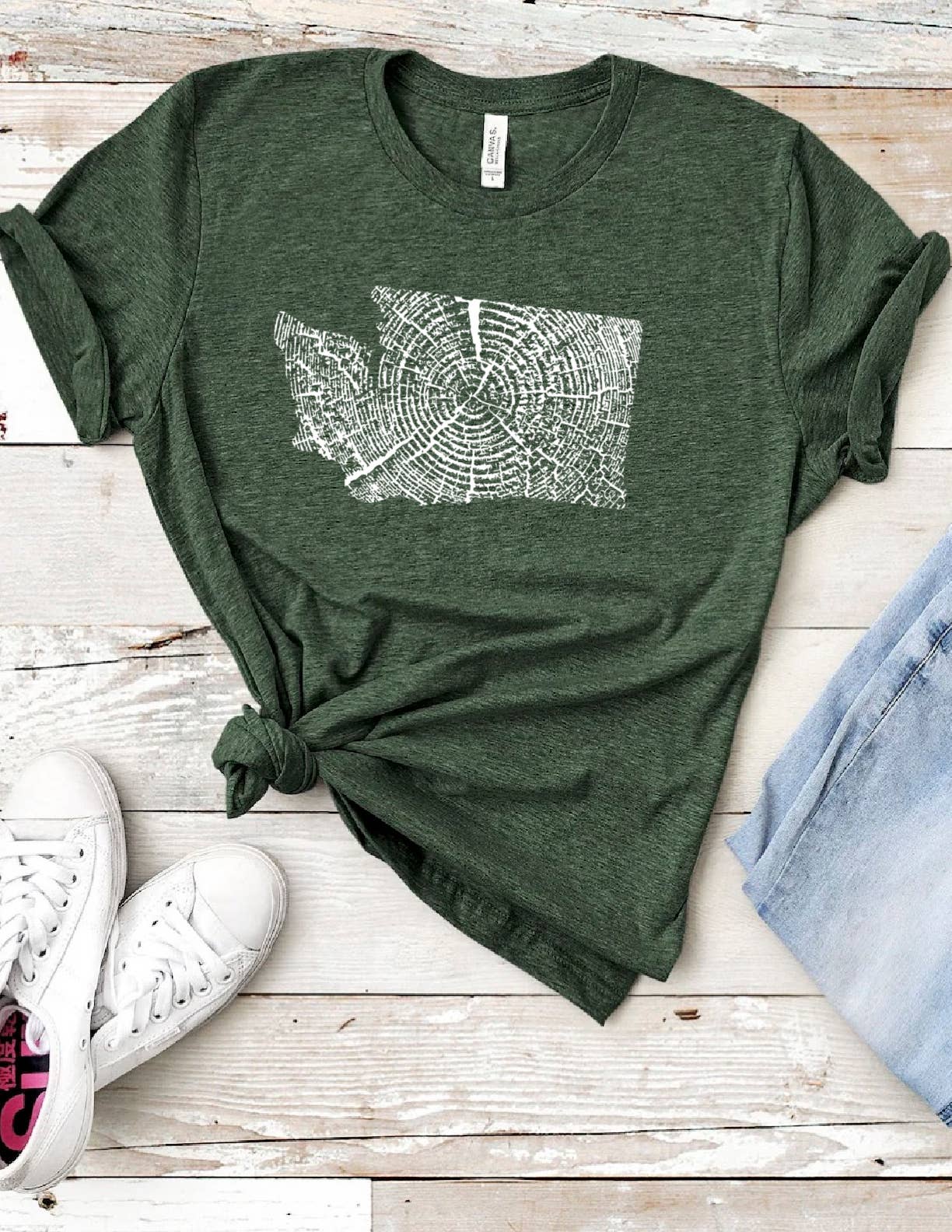 NW Accent - Wholesale Screen Printed T-Shirt - Unisex - Washington Fan Favorite Tee3