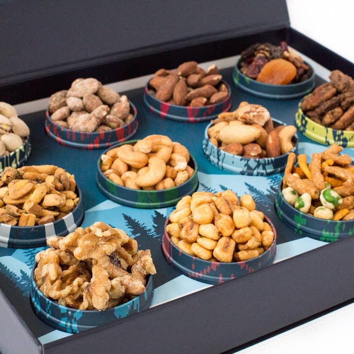 Damn, Man - Wholesale Nuts - 12 Days of Gourmet Nuts Premium Winter Wonderland Selection