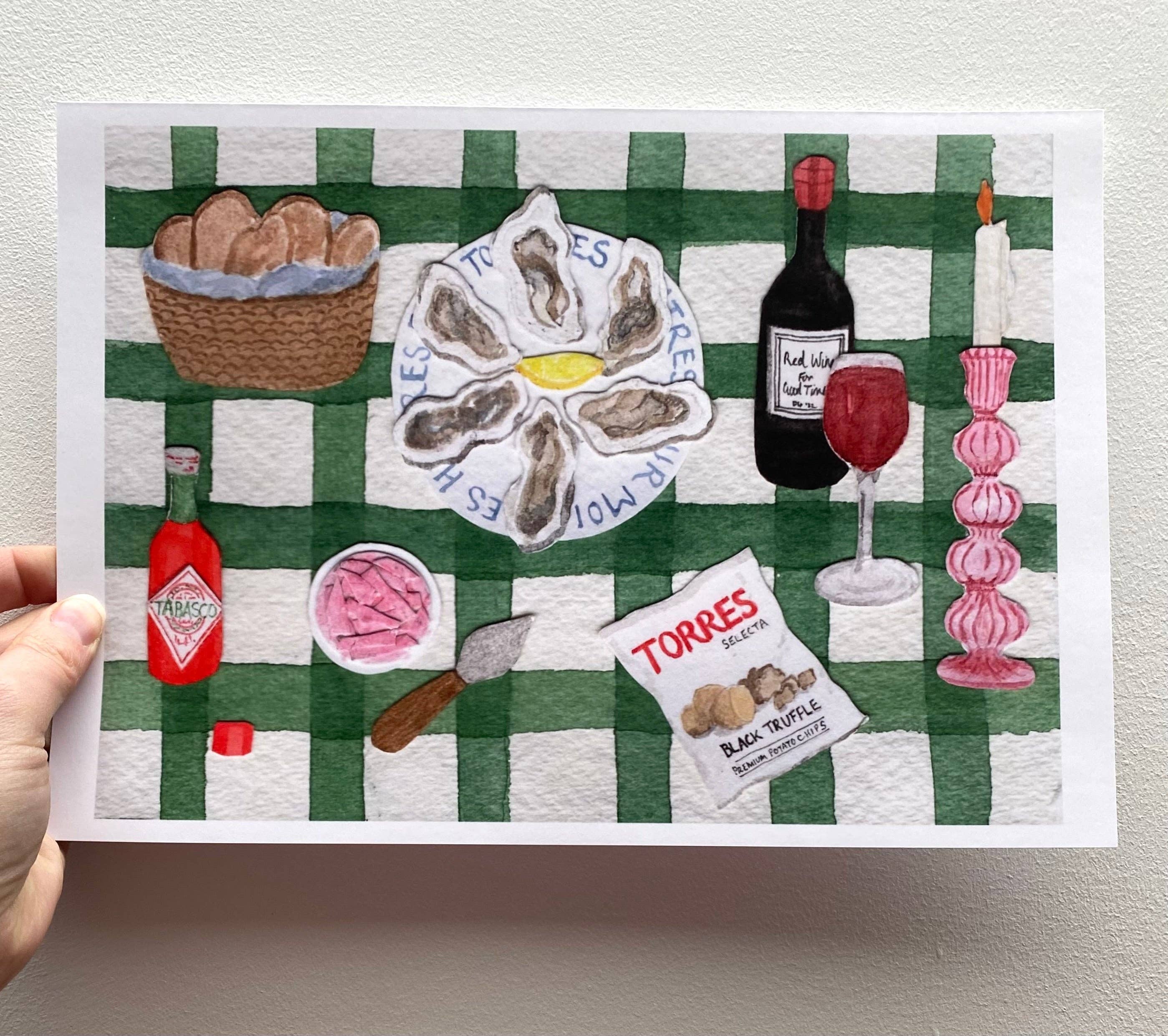 Mimi Dickson - Wholesale Art Print - Large Date Night Print (A4)1