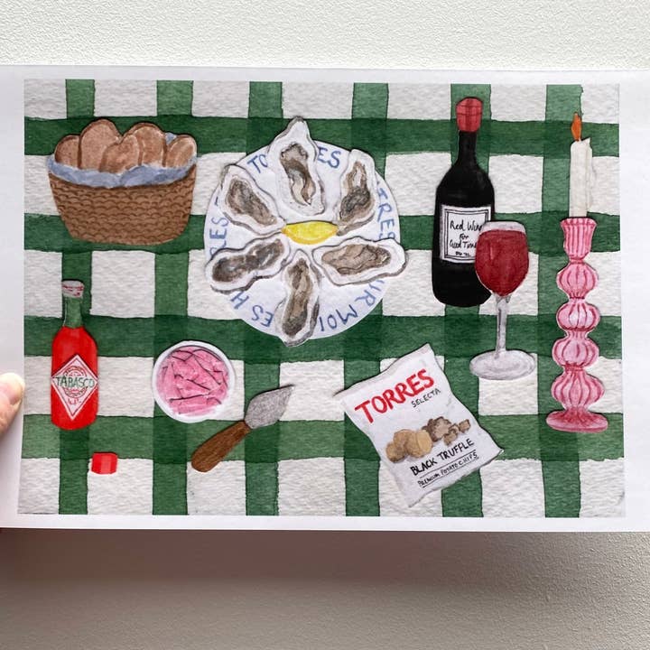 Mimi Dickson - Wholesale Art Print - Large Date Night Print (A4)1