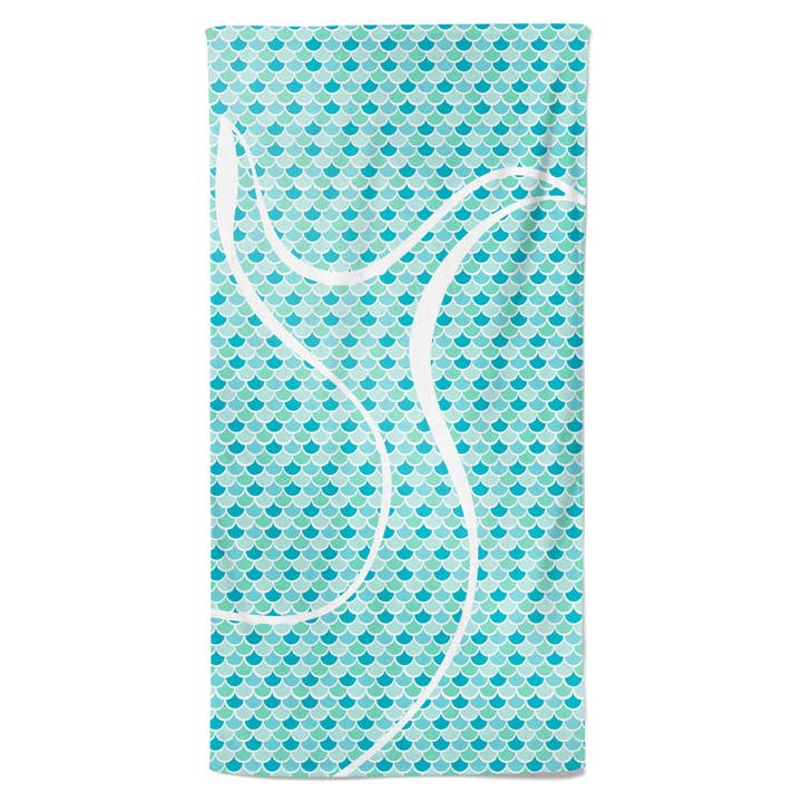 UPF 50 strandlaken /doek - Mermaiden voor wholesale door Salt n Rays