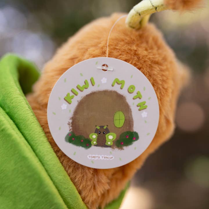 Toasty Teacup – Großhandel Kuschel-/Plüschtier – Kind & Baby – Kiwi-Fruchtmotte aus Plüsch3