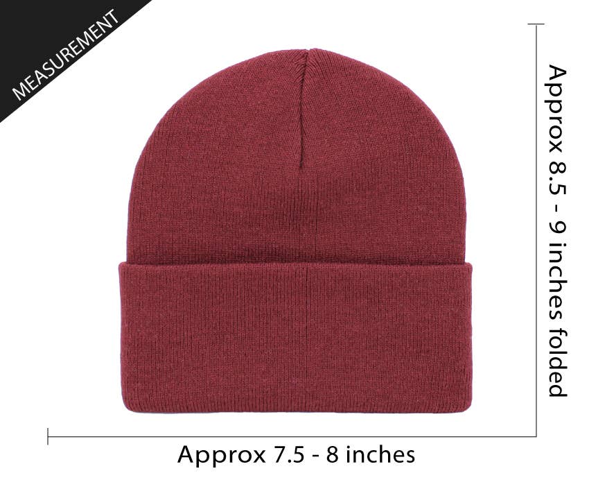 KBETHOS – wholesale Mössa - Unisex – KBETHOS enkel skidmössa i akryl19