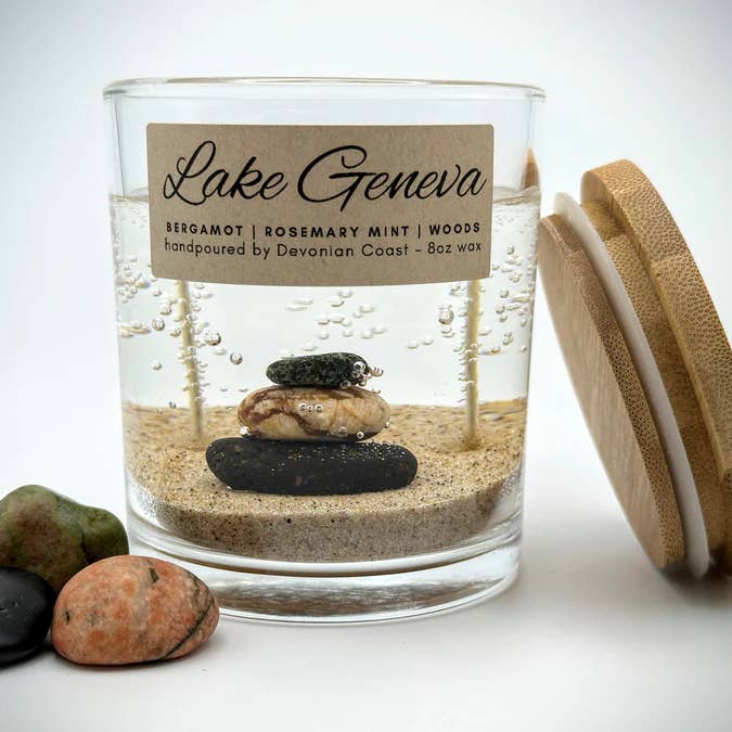 Devonian Coast - Wholesale Novelty Candle - Customizable Lake Candle – Large 8oz Wax5