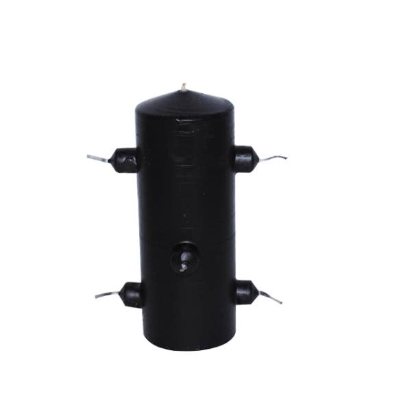 7-Docht-Kerze Schwarz · Schutz, Trennung und Tiefenreinigung für den Großhandel von Magic Moon