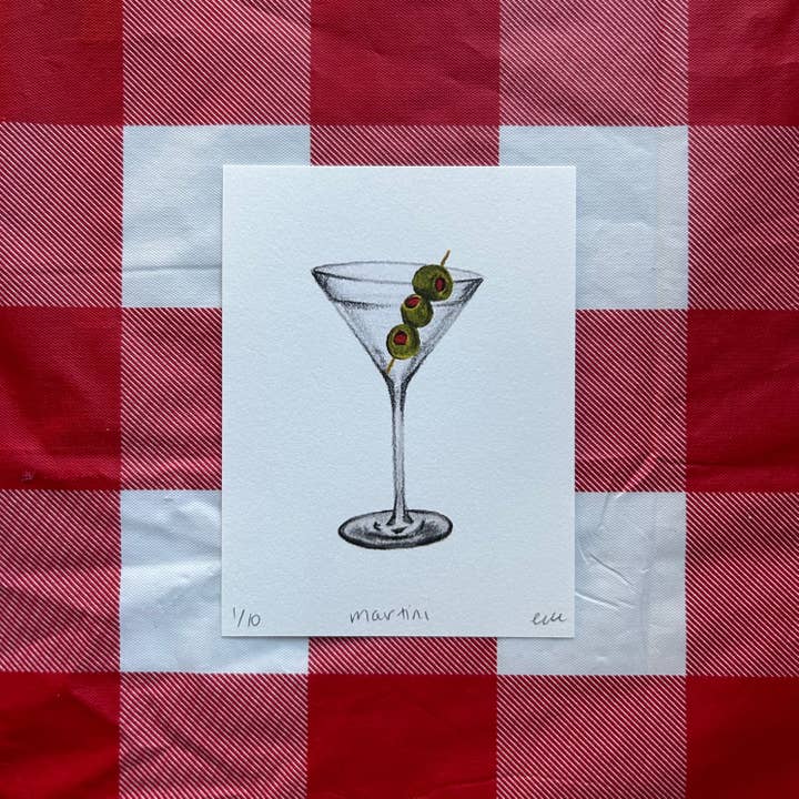 Martini Print for wholesale by Ware Your Snacks