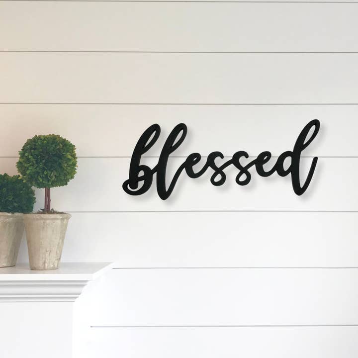 Blessed Sign for wholesale by Mo & Me Maker Shoppe, LLC