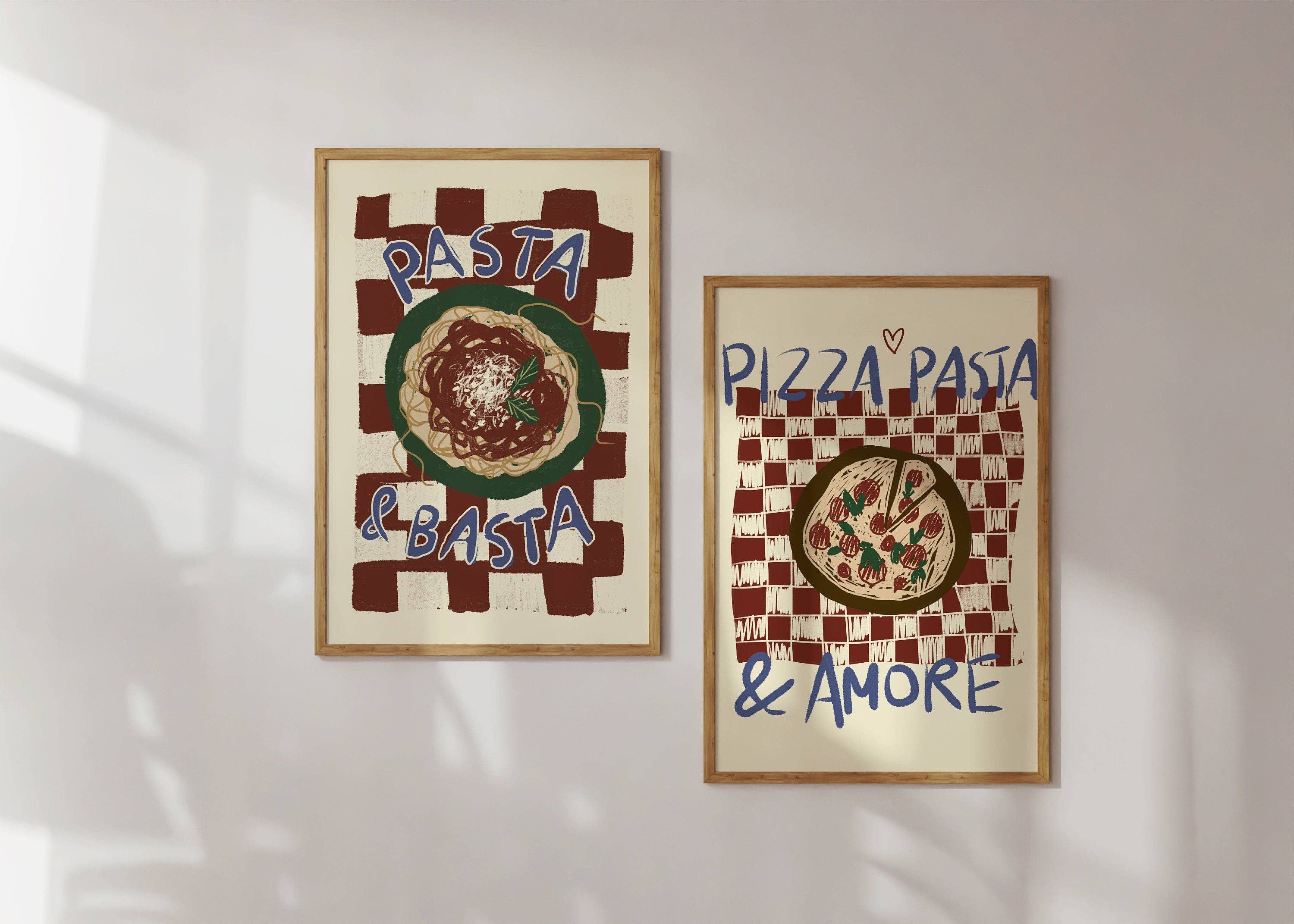 Studio Dolci - Wholesale Poster - POSTER SET PIZZA, PASTA & LOVE / PASTA & BASTA3