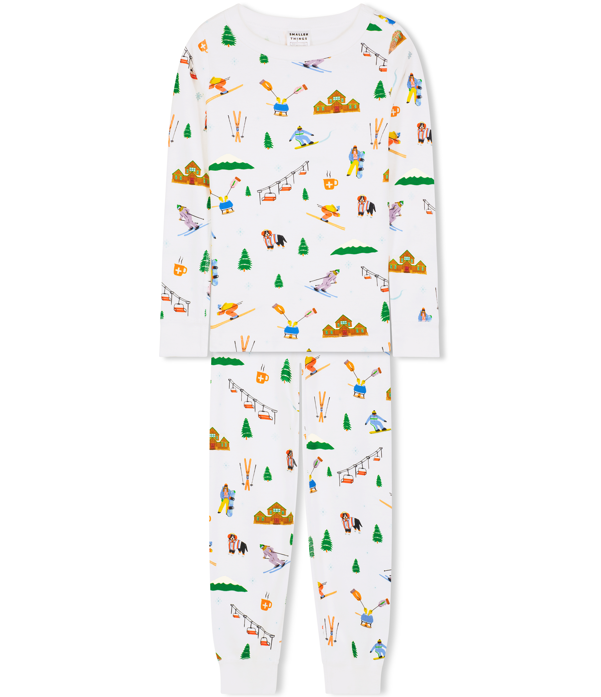 SMALLER THINGS - Vente Haut et bas de pyjama – enfant - Bonne nuit, Après Ski ⛷️2