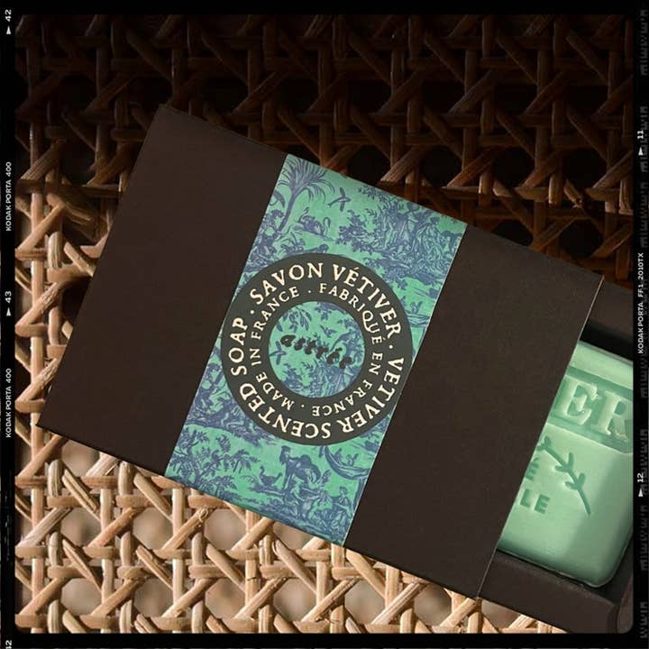TOILE DE JOUY SOAP | VETIVER for wholesale by LES POÉTISÉS