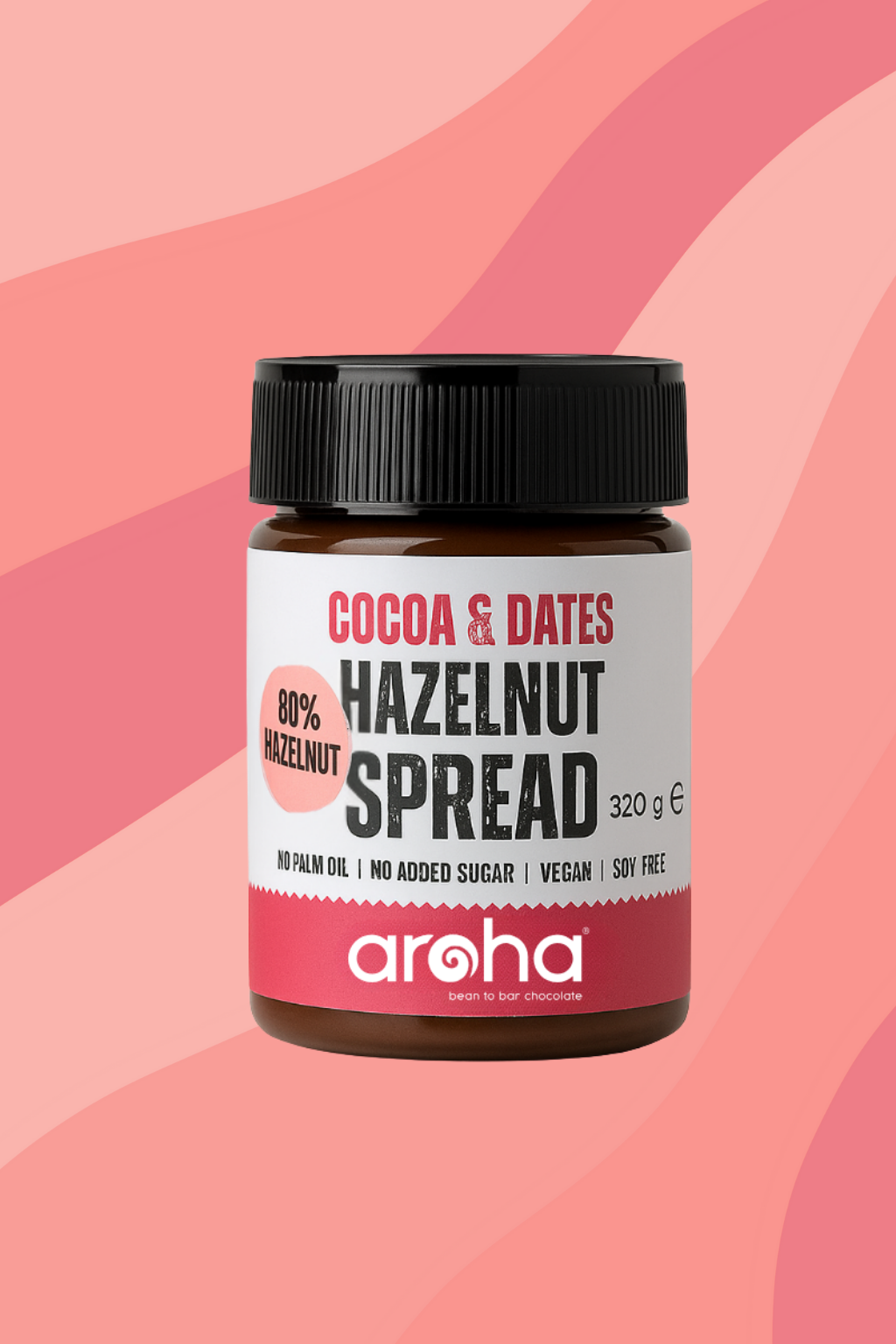 Bascuda – wholesale Nut butter – Aroha Hazelnut Spreads 320 gr0