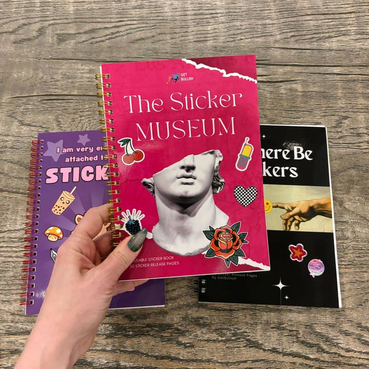 GetBullish - Wholesale Sticker - Reusable Sticker Storage Book - The Sticker Museum 7