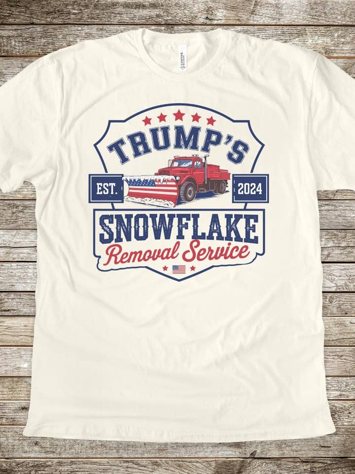 NVC Ecommerce LLC - Wholesale T-Shirt (Graphic) - Women's - Trumps Snowflake Removal Service Shirt, Trump Won Sweatshirt