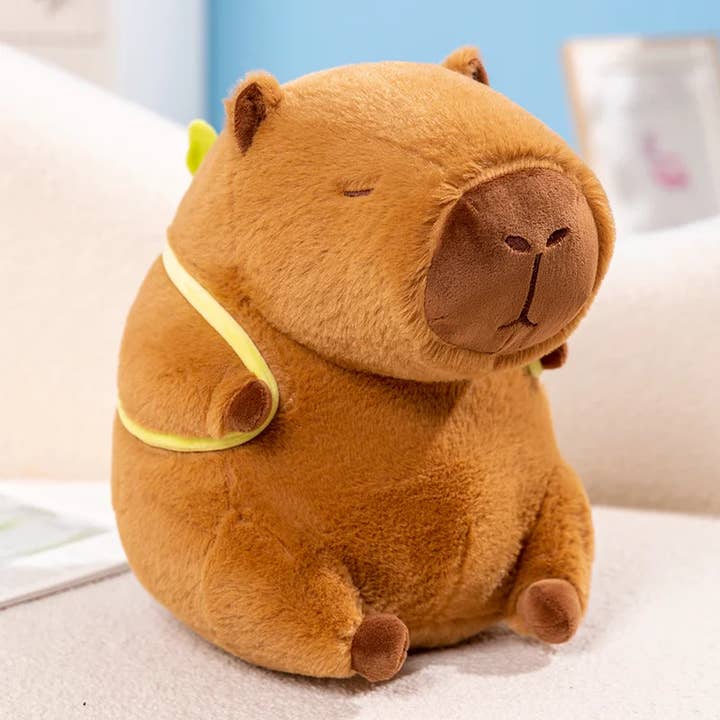ToyalFriends - Wholesale Stuffed/Plush Toy - Kids & Baby - Capybara With Avocado Backpack Plush
