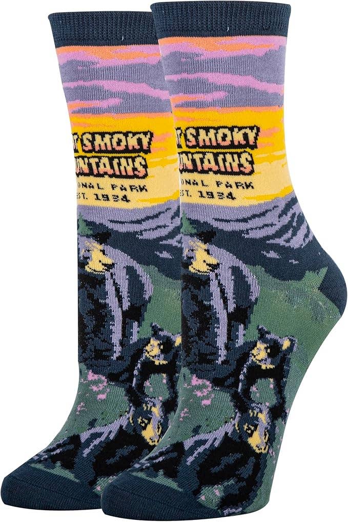 Oooh Yeah/Sock It Up/Oooh Geez Slippers - Vente Chaussettes – femme - Les Grands Monts Fumés | Chaussettes fantaisie en coton pour femmes0