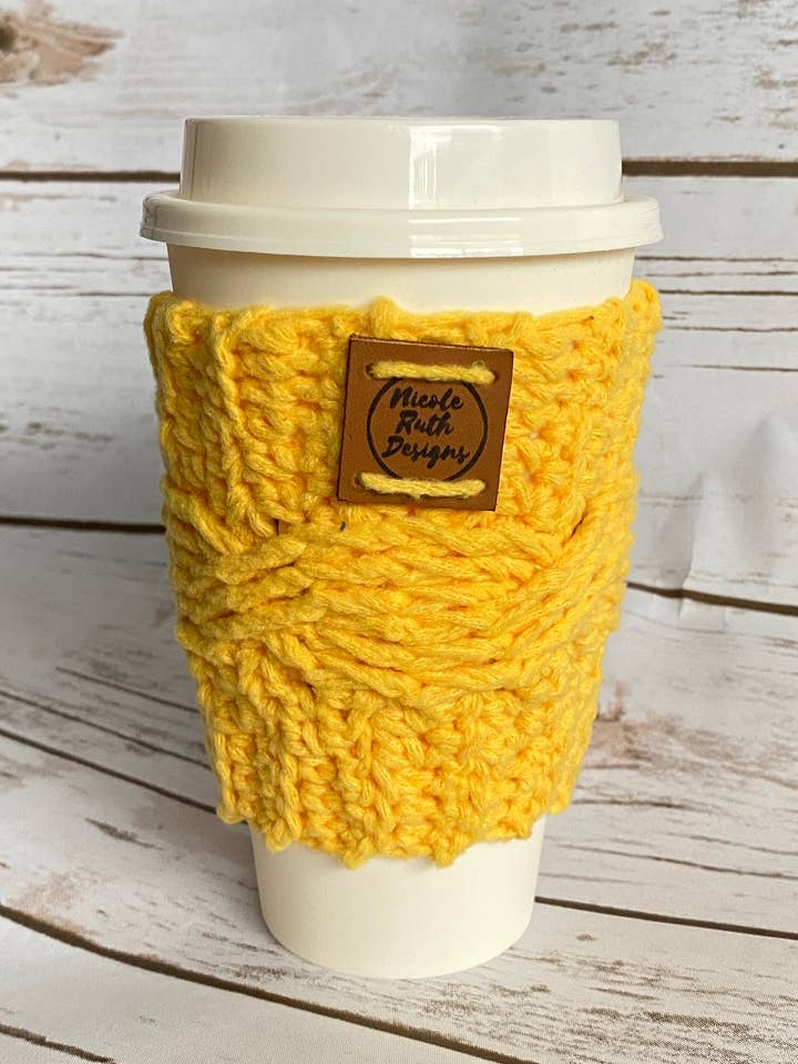 Beker cozie voor wholesale door Nicole Ruth Designs