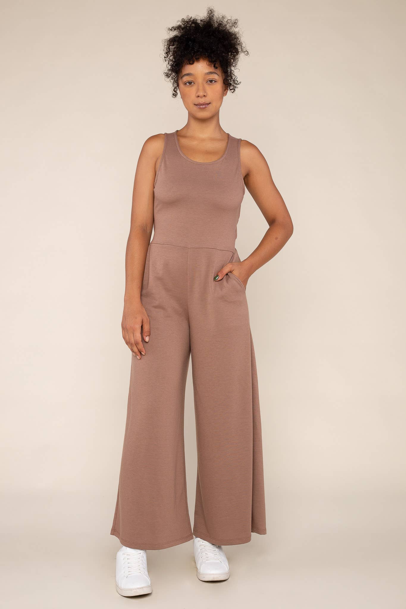 NLT - Wholesale Jumpsuit - Women's - Lightweight French Terry Jumpsuit - Plus Size5