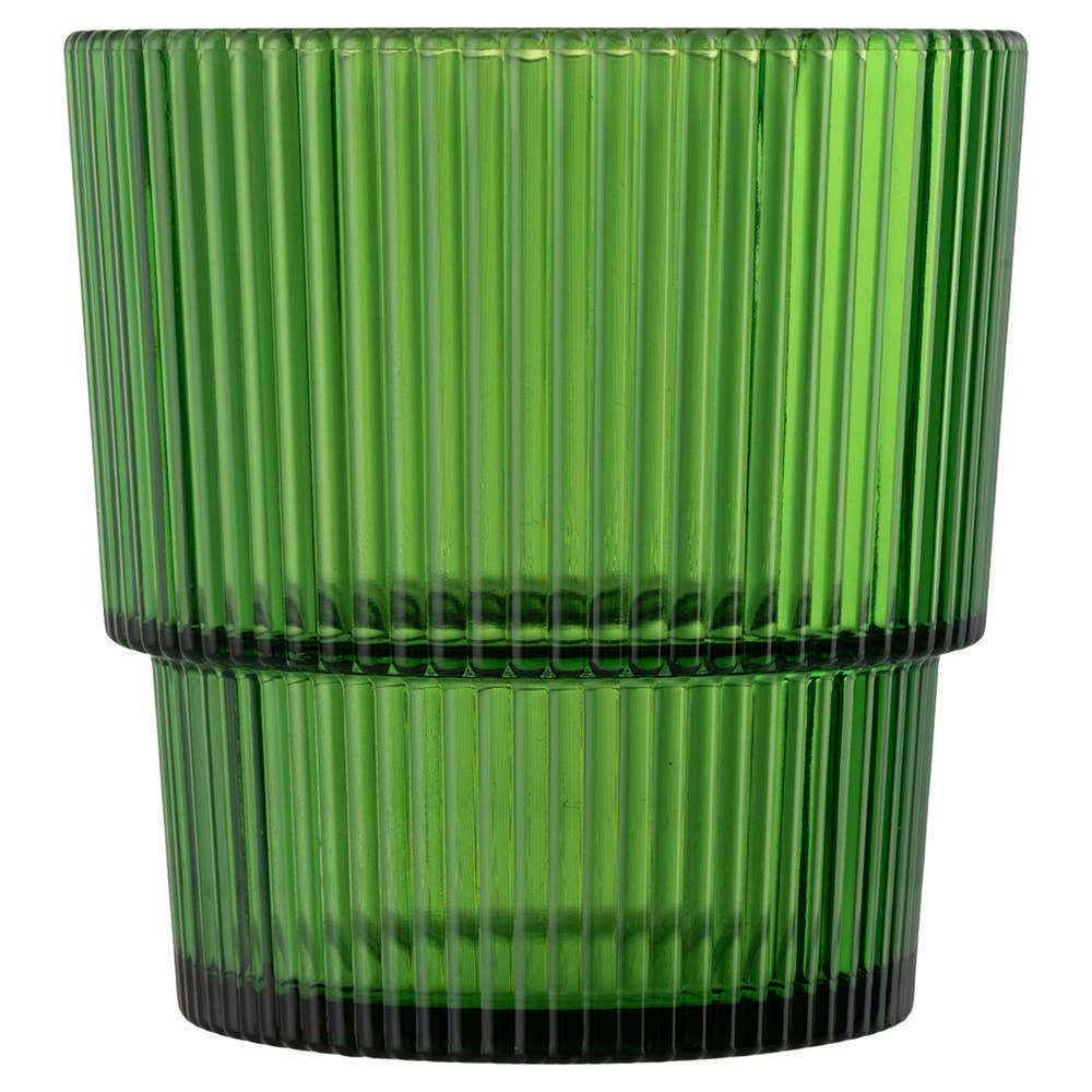 VdE Tivoli 1996 - Wholesale Drinking Glass/Cup - UNIQUE PS GLASS 300ML SH GREEN 3ASS4