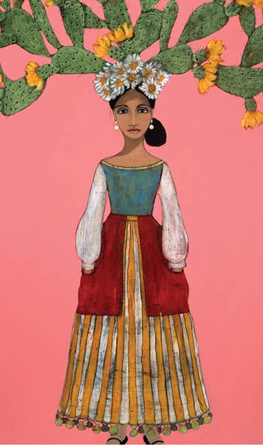 Erika Carter Fine Art - Vendita all'ingrosso Biglietti di auguri generici - LA FLOR DE ELZA0