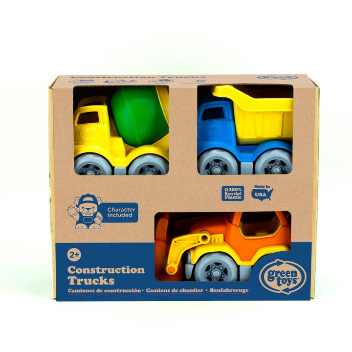 Construction Vehicle - 3 Pack for wholesale by Green Toys