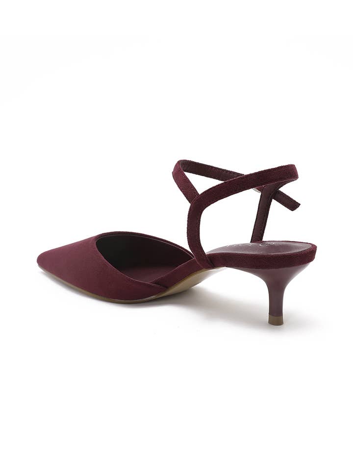 Joia Paris – Engroshandel Sko med lave hæle – Kvinder – Spidse pumps med lav hæl, ankelrem H8-1005E16