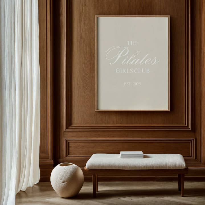 D'LUXE PRINTS - Wholesale Art Print - The Pilates Girls Club Print10