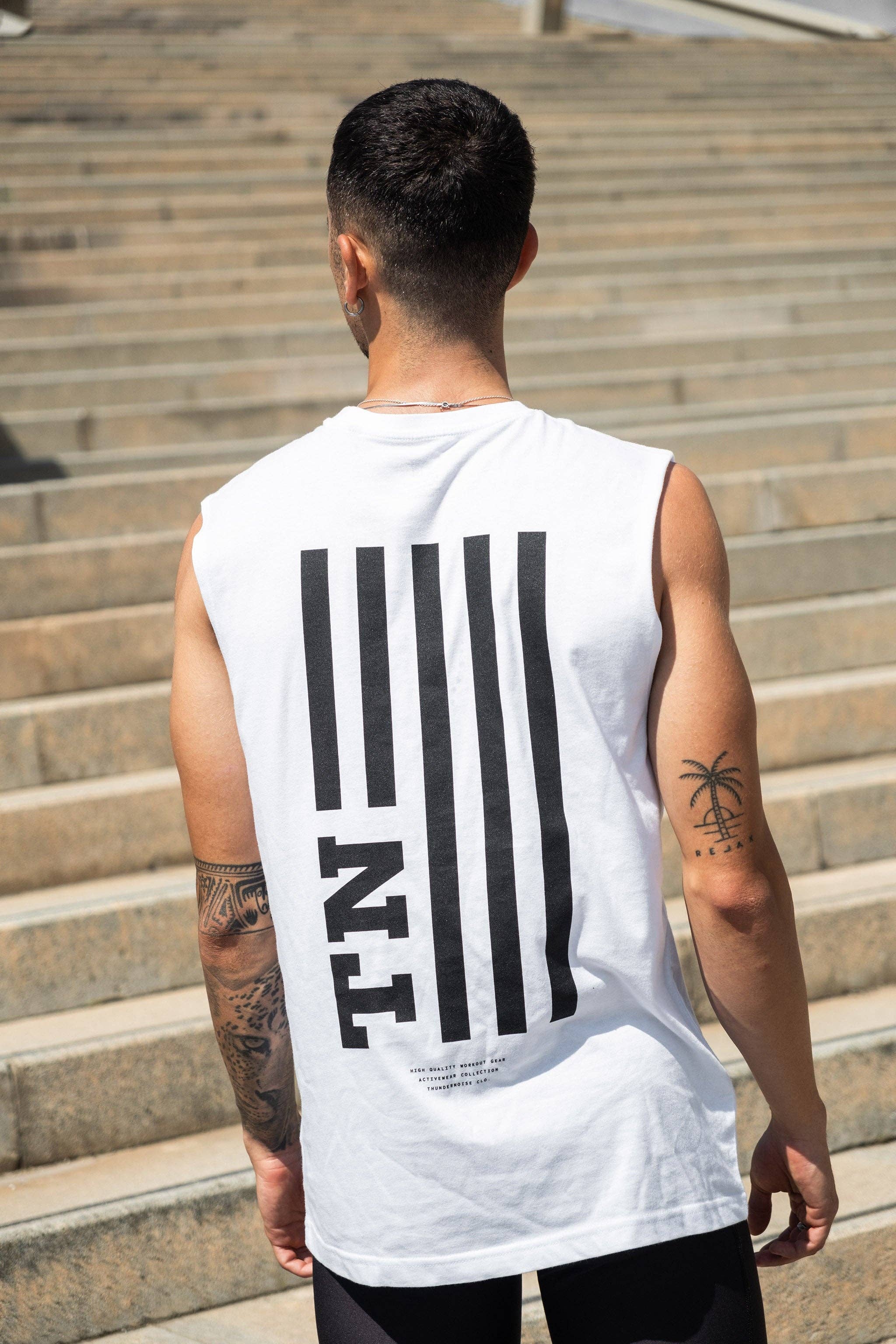 Weiß TN Flag Bold - Tanktop für den Großhandel auf Faire