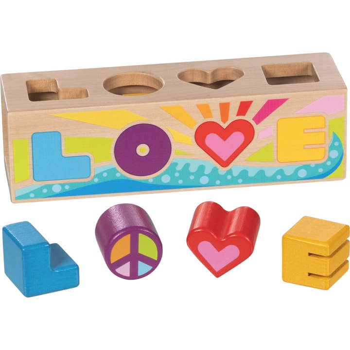 Sort Box LOVE - goki 66 for wholesale by Goki America