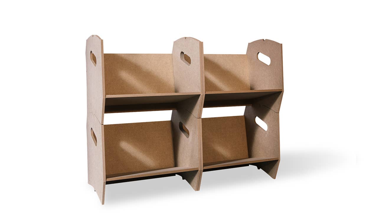 IZZIBOX - Wholesale Retailer Display Stand/Case - IZZIBOOK MDF SHELF1