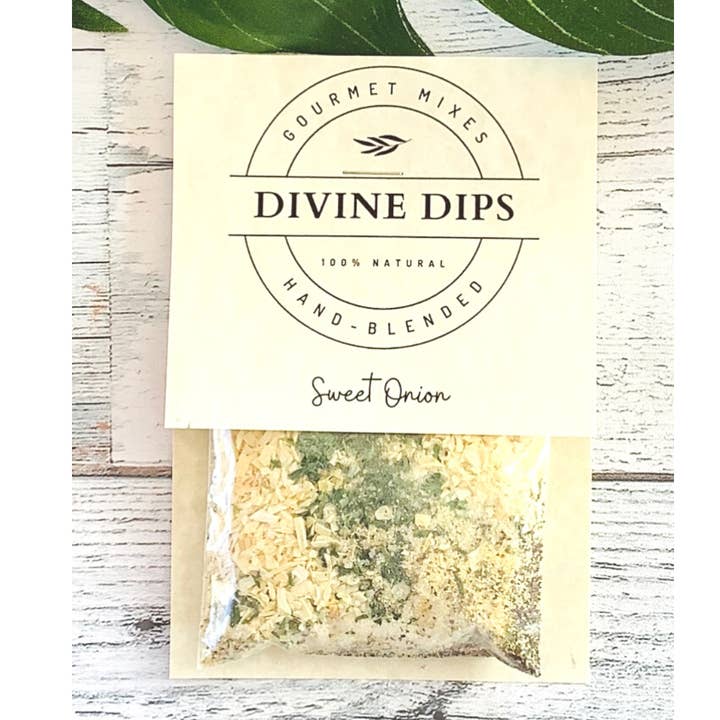 Divine Dips - Wholesale Dip - Sweet Onion Seasoning Dip Mix & Cheese ball Spices0