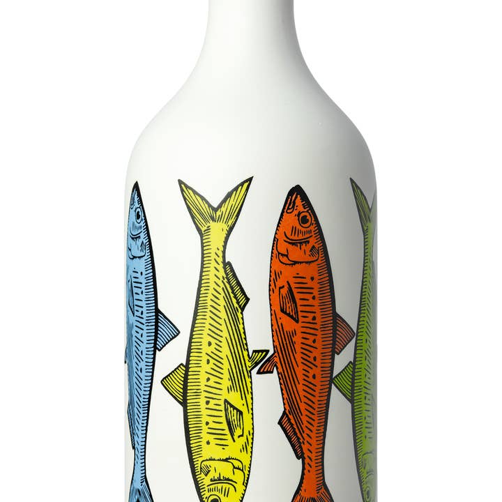 Peranzana Extra Virgin Olive Oil Sardine Ceramic byMuraglia for wholesale by Zia Pia