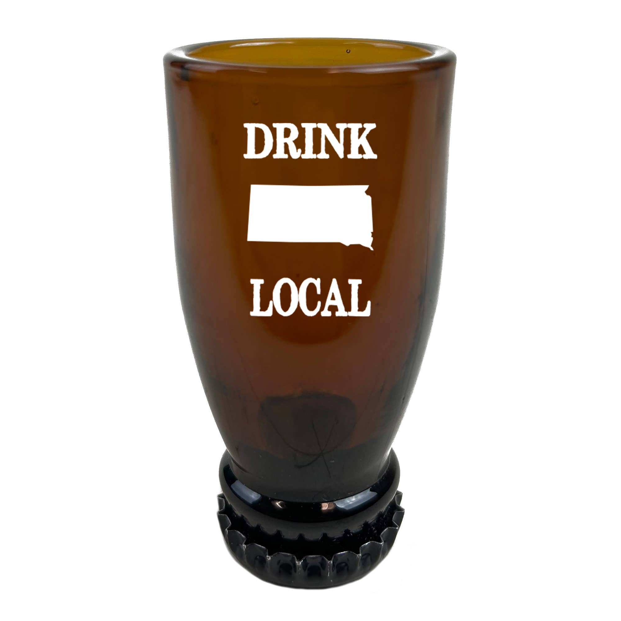 Torched Products - Wholesale Shot Glass - Drink Local Beer Bottle Shot Glass36
