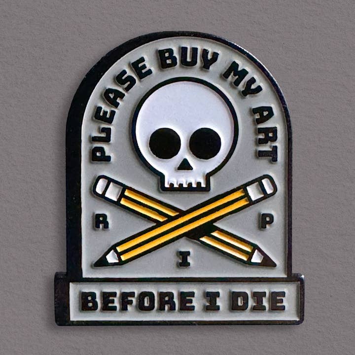 Por favor, compre o My Art Enamel Pin por atacado de MacGuffin Goods