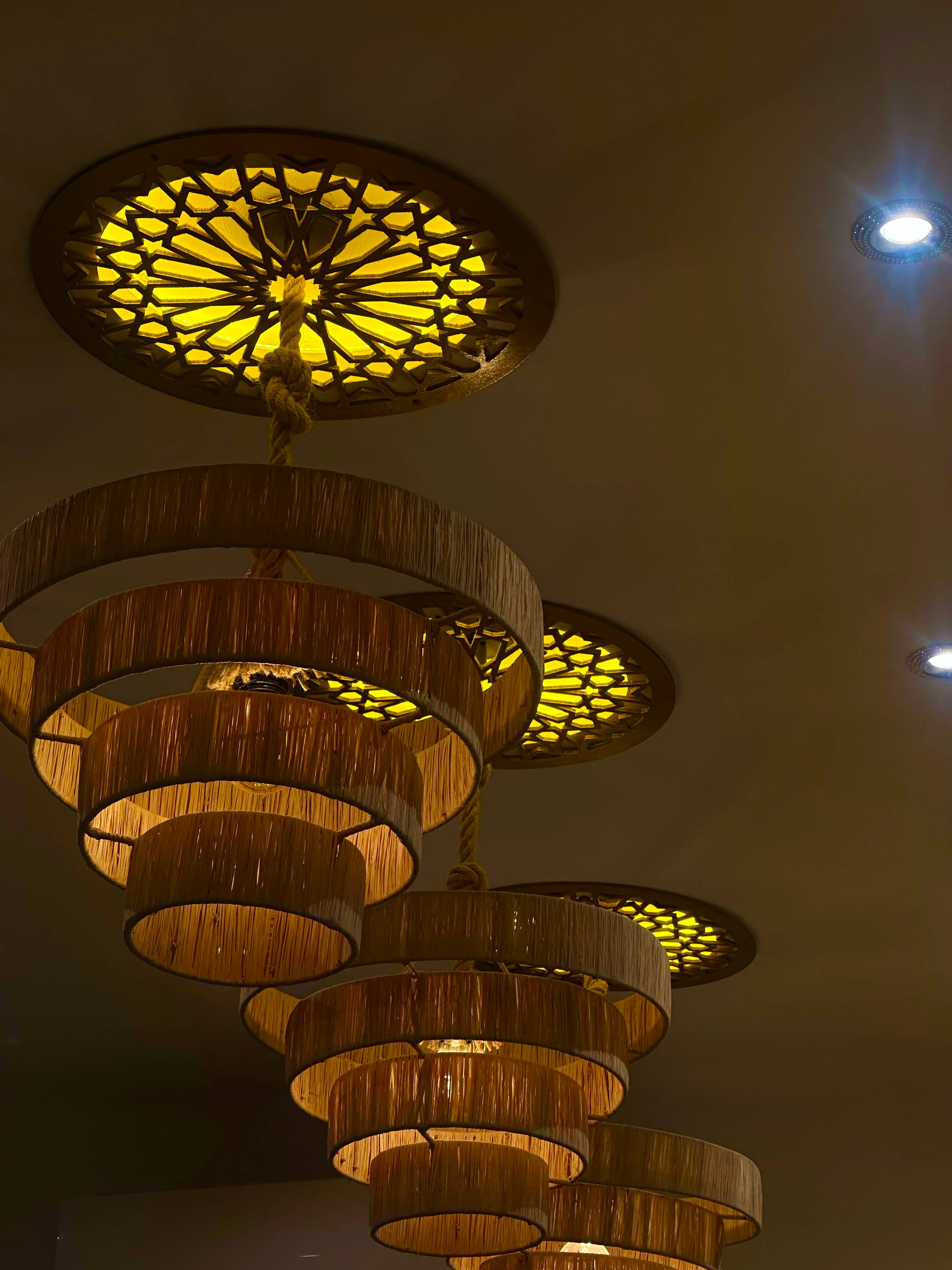 Mikwi - Wholesale Lamp Shade - MOROCCAN LAMPSHADE HANDMADE in Raffia, Wicker Shade  11