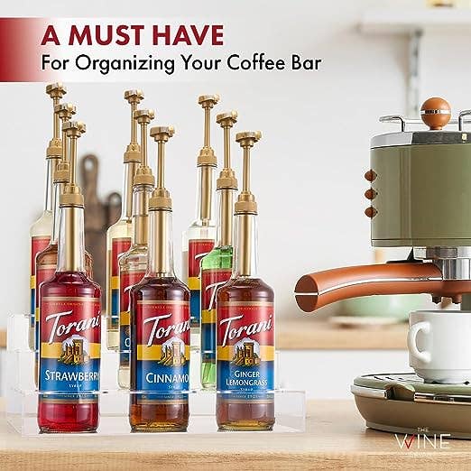 The Wine Savant /  Khen Glassware - Wholesale Bottle Rack/Holder - Acrylic Plastic Bottle Holder1