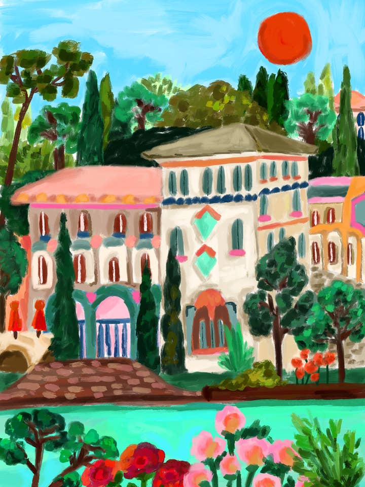 Bellagio Jungle for wholesale by Millie Illustrates