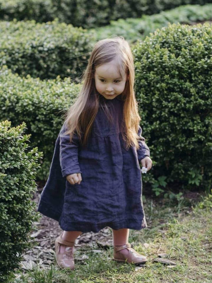 Dress Jenny with Short Sleeves (TVDT) for wholesale by La Petite Alice