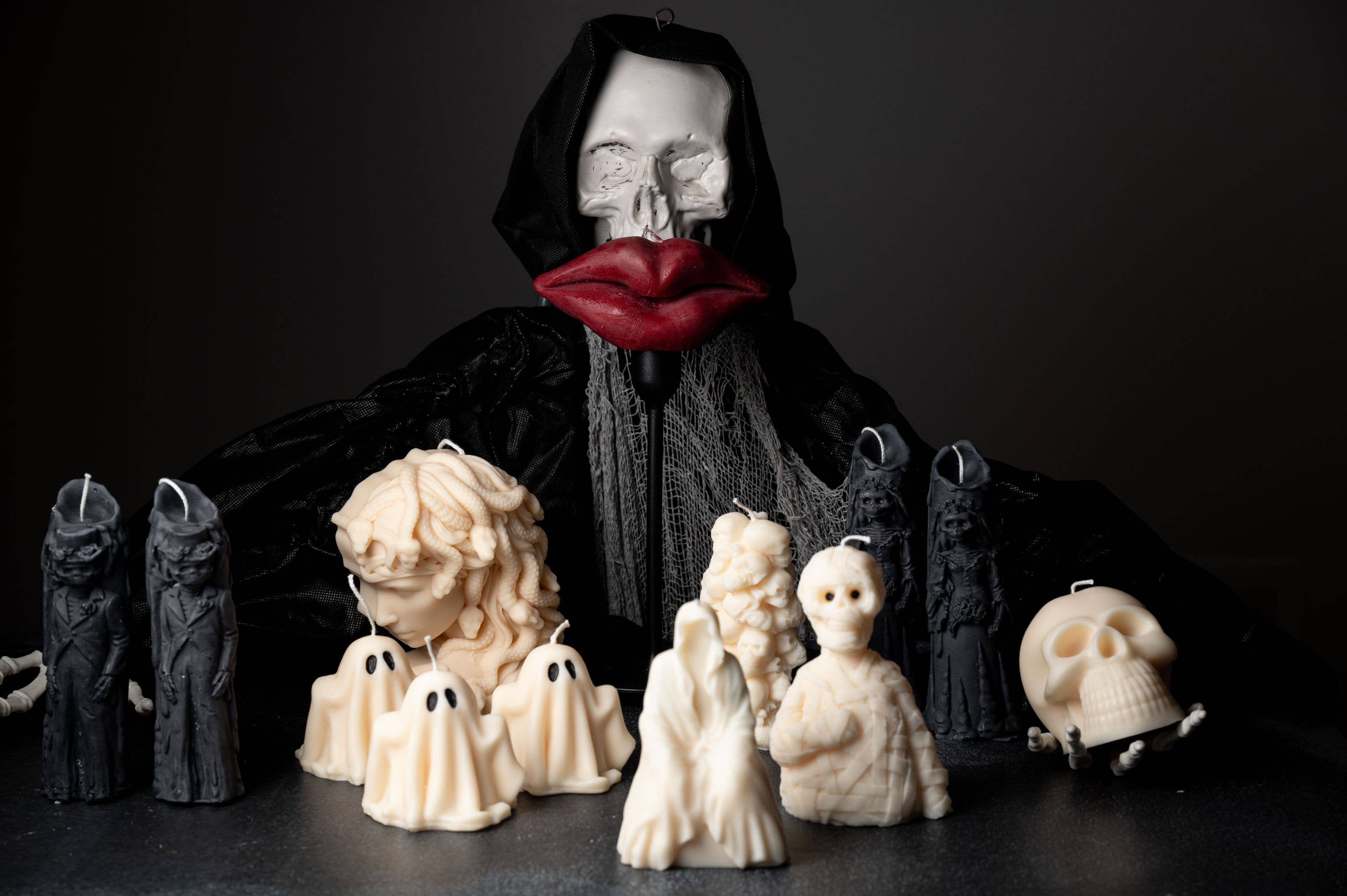 Allure CA - Wholesale Novelty Candle - Spooky Spectral Charm: Cutie Ghost Soy Wax Candle5