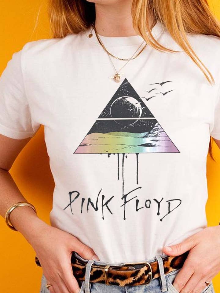 M8860 - PINK FLOYD grafisk t-shirt for engroshandel hos HARANG