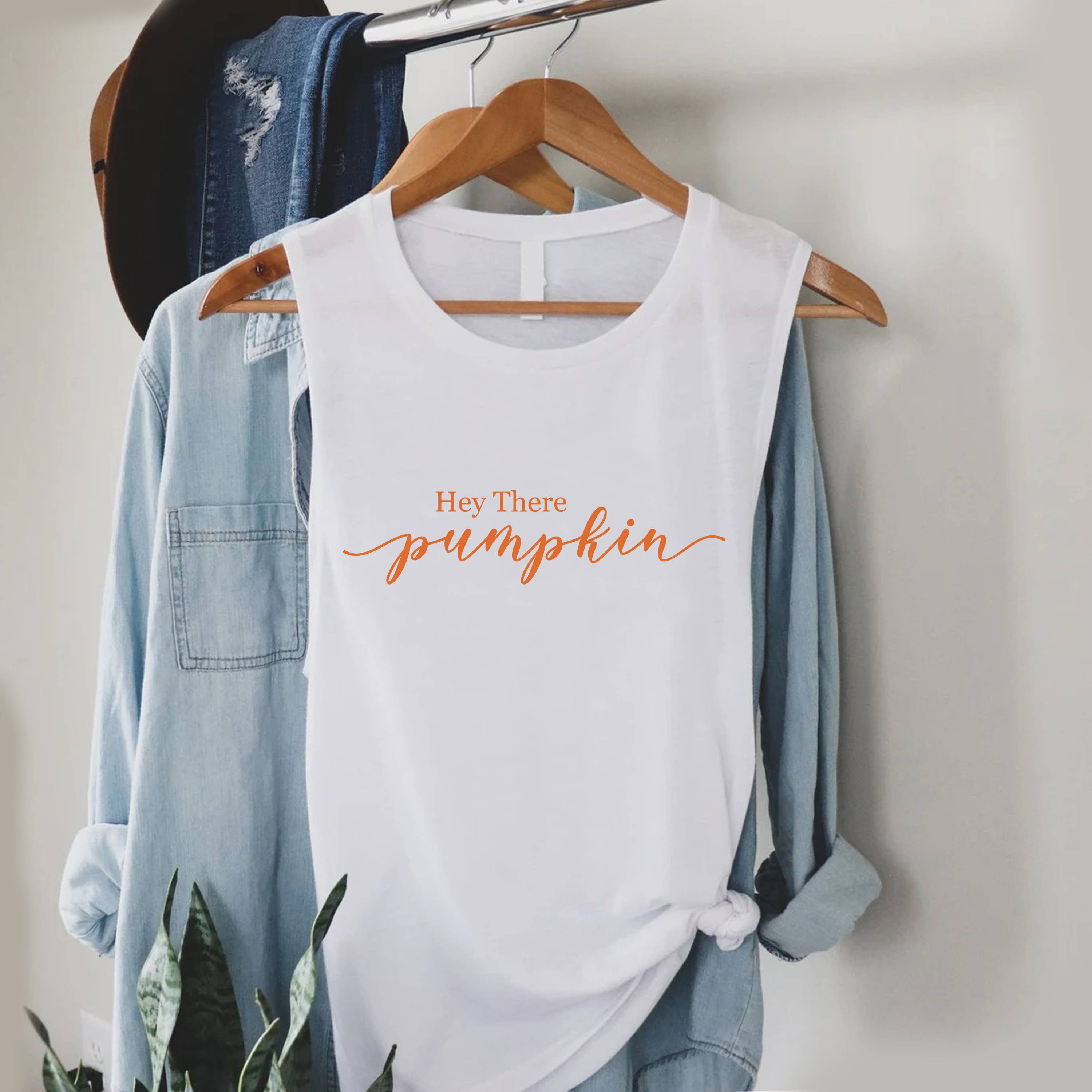 STARCHIS - Vendita all'ingrosso Canotta - Donna - STT-Y4091 Canotta Grafica Hey there Pumpkin1