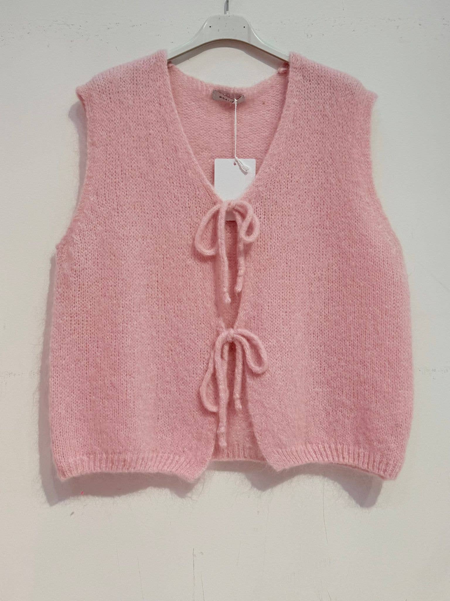 NOELINE - Vente Pull en maille – femme - Gilet en mohair et laine 767715