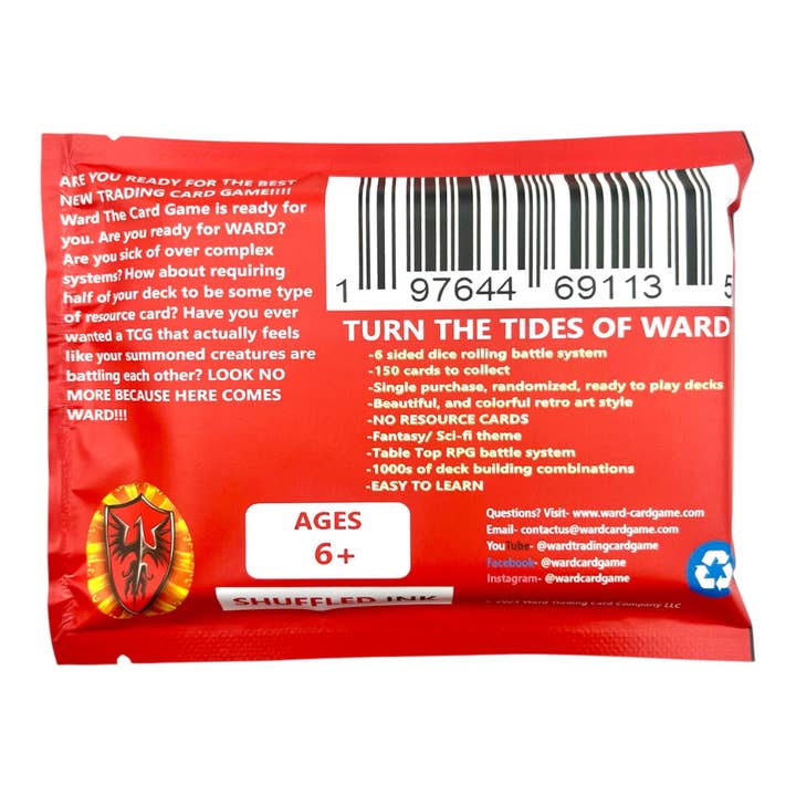 Ward Trading Card Game - Wholesale Card game - Ward TCG – Undead Invasion - 35 Card Starter Pack2