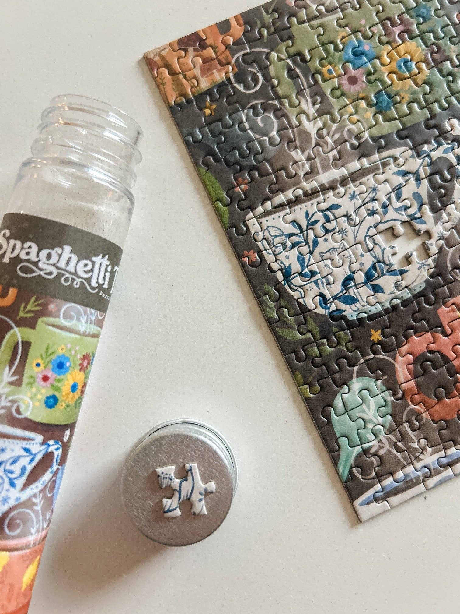 Spaghetti Tree Puzzles and Games - Vente Puzzle – adulte - Puzzle Mini 150 Pièces Sip and Savor5