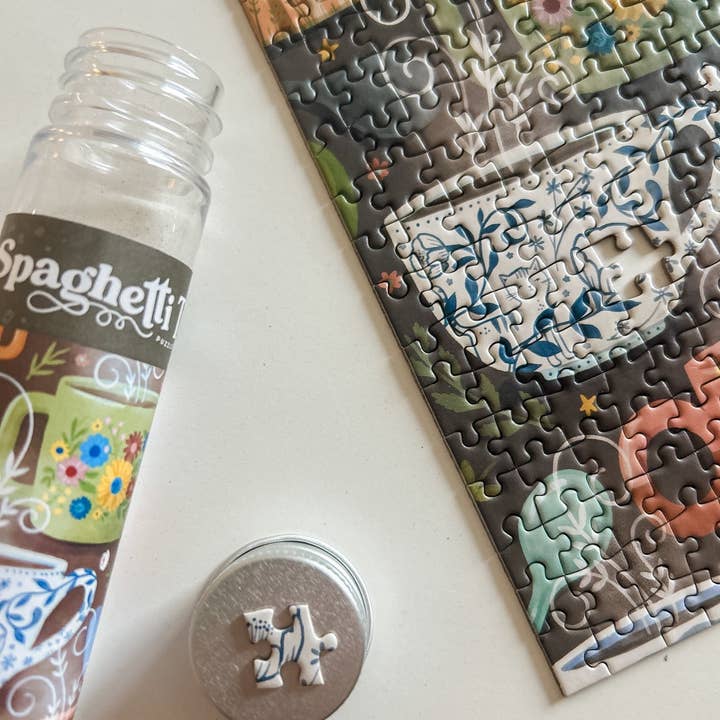 Spaghetti Tree Puzzles and Games – Engroshandel Puslespil - Voksen – Sip og nyd 150 stk mini puslespil5