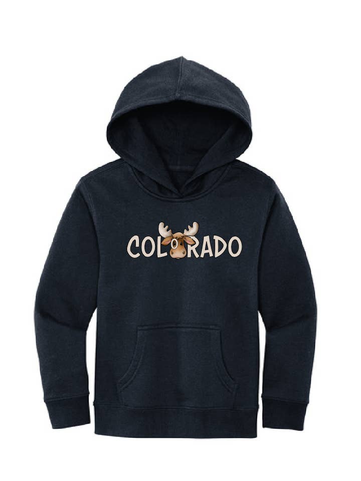 MT Brand Apparel - Wholesale Hoodie - Kids - Peeky Moose - CUSTOMIZABLE - Youth Hooded Pullover1