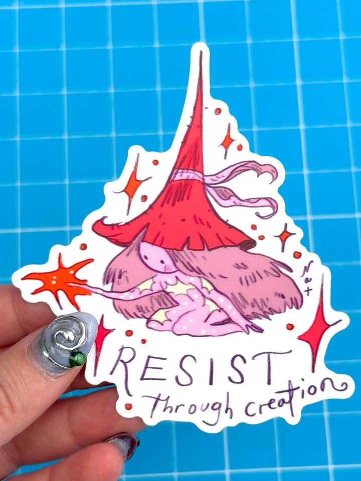 Autocollant uniquement / Résister par la création pour la vente par Natalie Andrewson