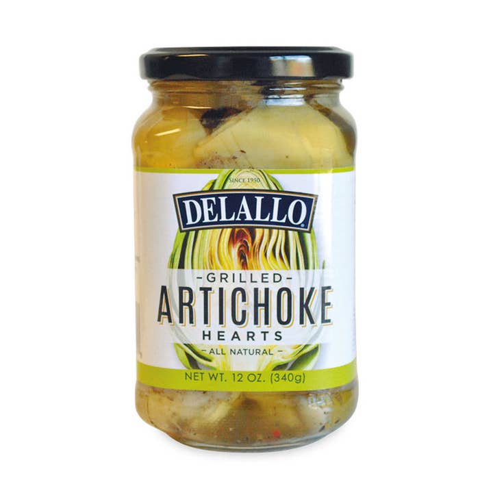 Grilled Artichoke Hearts (Halves) for wholesale by Delallo