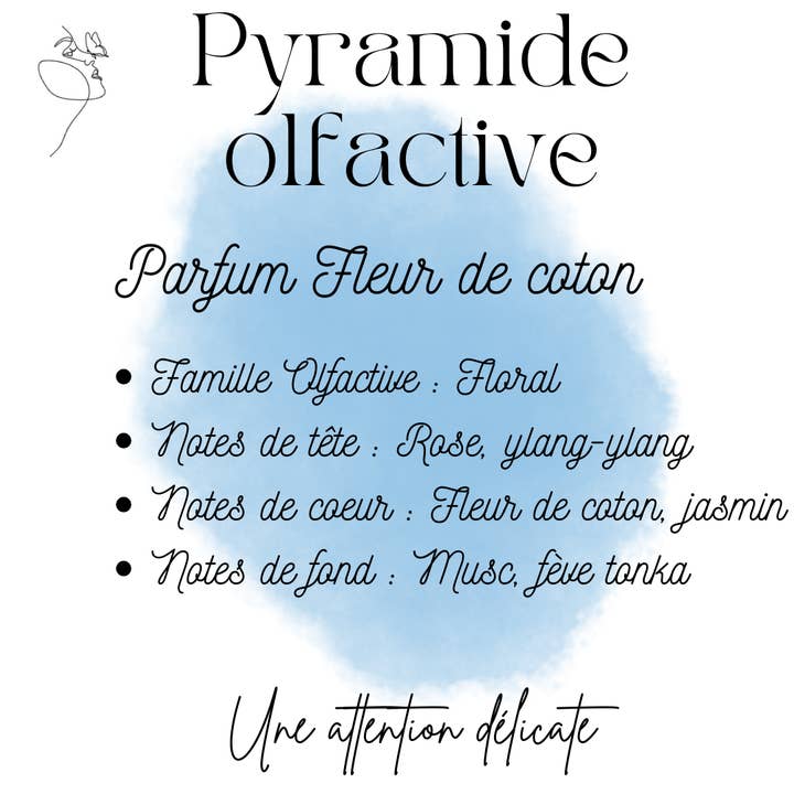 Une attention délicate - Wholesale Wax Melt - Cotton flower scented fondant tablets3