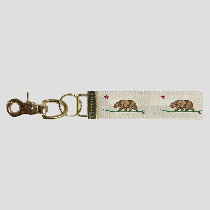 Rustic Marlin - Wholesale Keychain - Unisex - California Surf Bear Keychain1