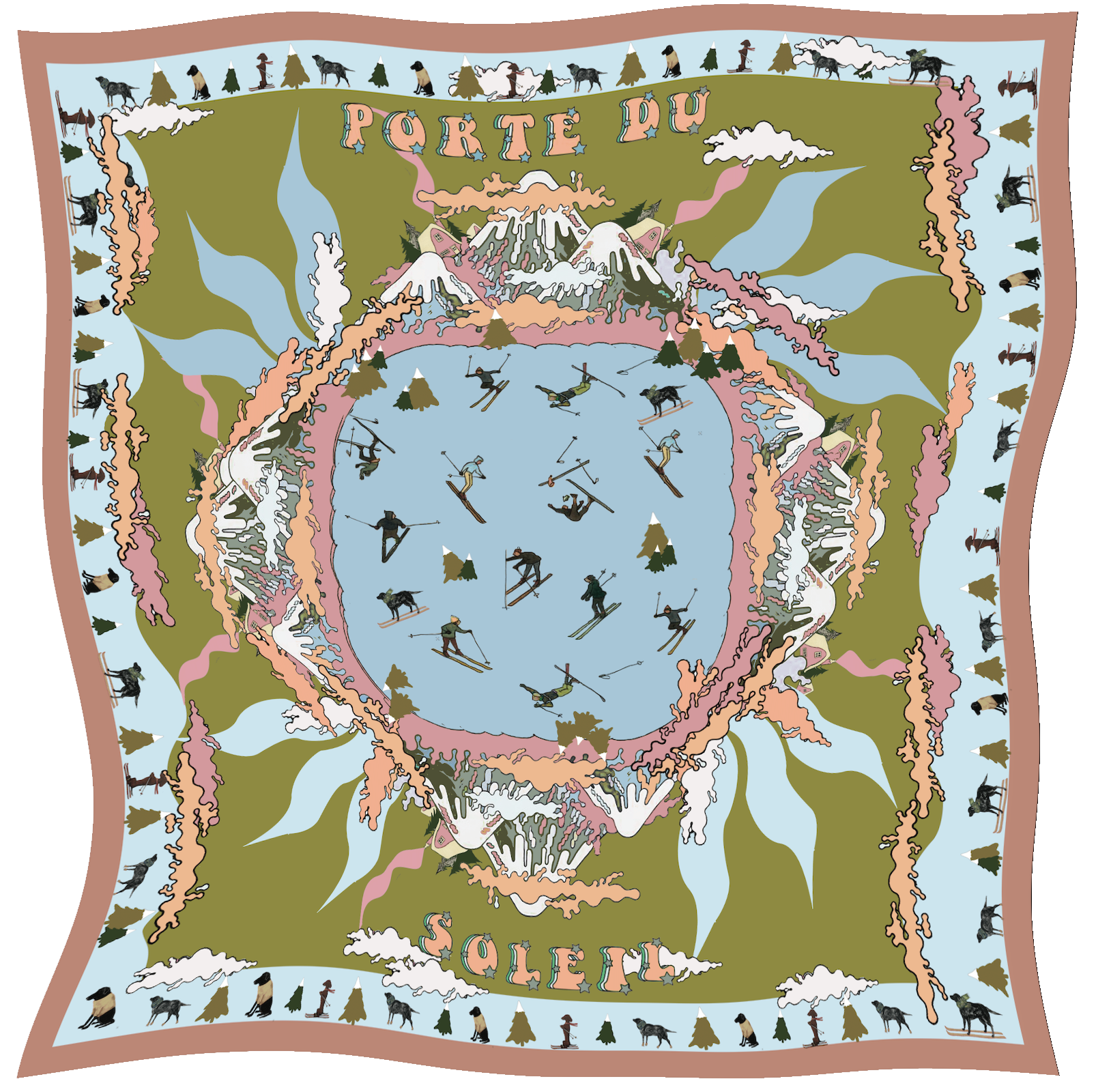 SOIE-MEME - Wholesale Scarf - Women's - Porte du soleil2